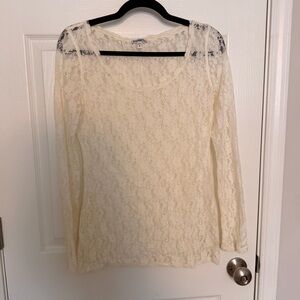 Express Women's Blouse in Cream